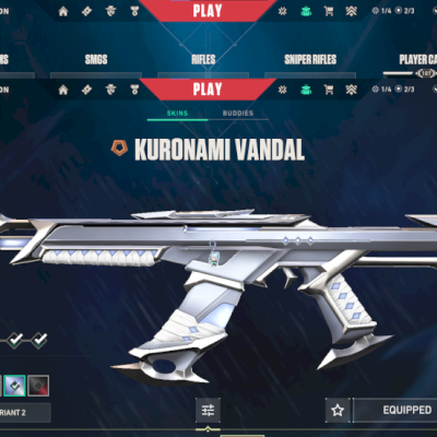 CONTA DE VALORANT COM VARIAS SKINS!