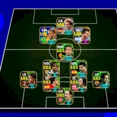 CONTA DE EFOOTBALL PRA SAIR RÁPIDO!! COM O ATAQUE DOS SONHOS!! SOBOZLAI BLITZ!!