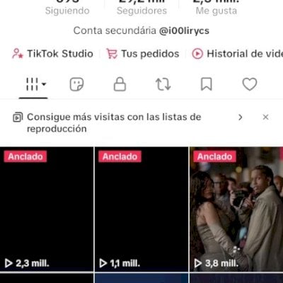 TIKTOK 29 MIL SEGUIDORES