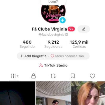 Vendo conta do tik Tok