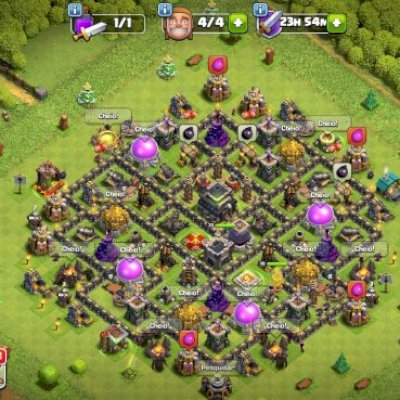 Conta de Clash of Clans CV9