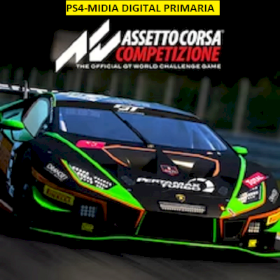 Assetto Corsa Competizione PS4 EM MIDIA DIGITAL PRIMARIA