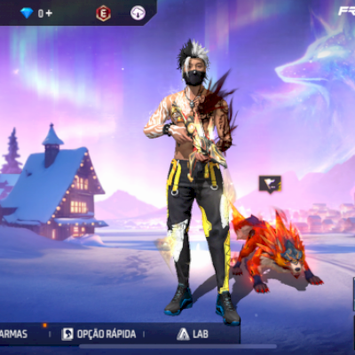 Conta free Fire com level alto intens raros e exclusivos