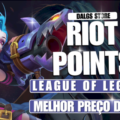 [PROMOÇÃO] GIFT CARD RIOT POINTS LEAGUE OF LEGENDS (RP) [MELHOR PREÇO DO SITE]