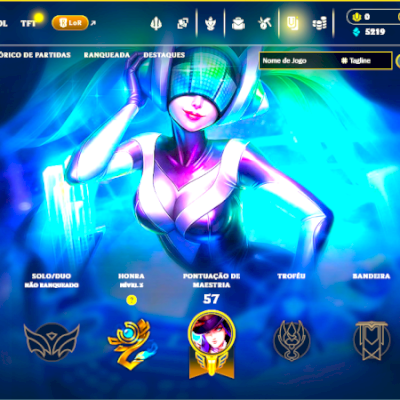 Conta Nfa + Skin Dj Sona + Skin Gangplank Nova Temível!!!