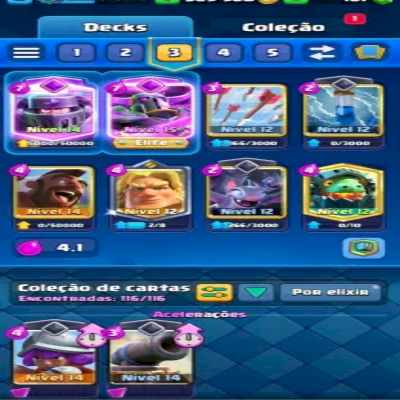 Conta Apelona Clash Royale