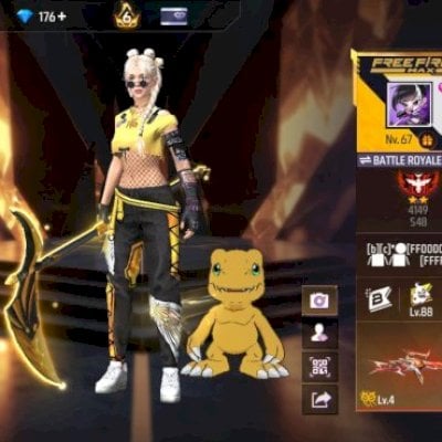 Conta de ff,focada gemadinha