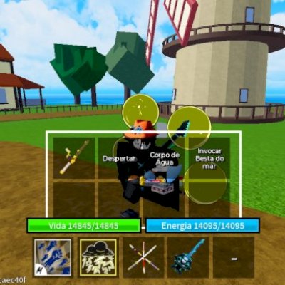 Conta blox fruits upada pra próxima atualização