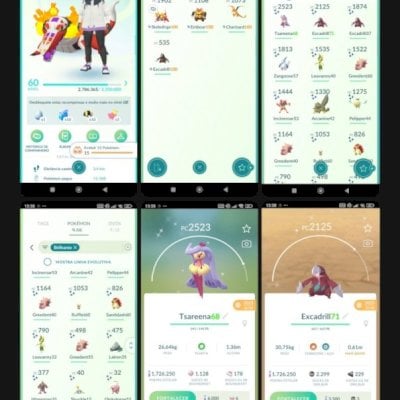 LVL 60 | ✨ 18 SHINY | 💯 4 HUNDO | 💎 1.7M STARDUST | 🔒 SEGURO | ⚡