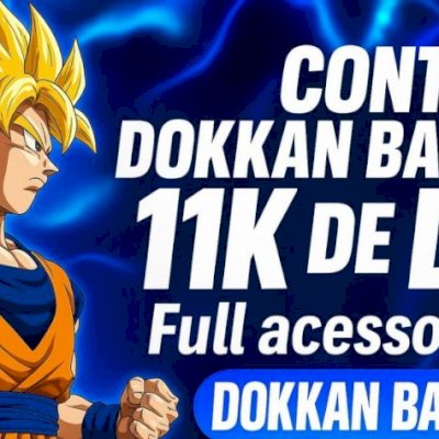Conta Dragon Ball Dokkan Battle Global com +11k de Ds