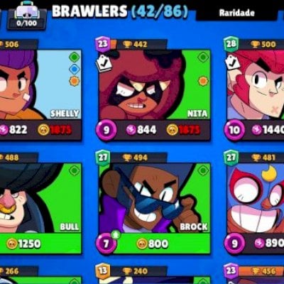 conta de brawl parada um tempinho