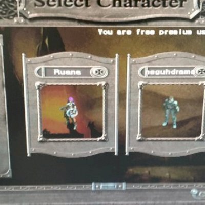 5 contas Dark Eden Gênesis. Cada conta com um lvl 150