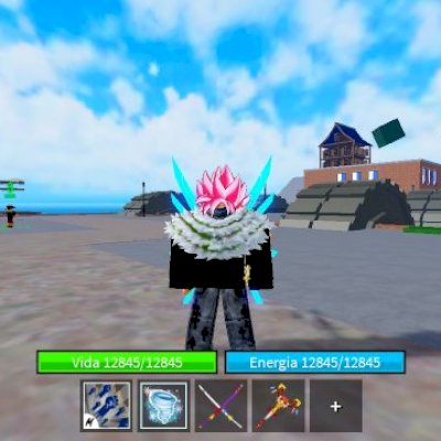 Conta de blox fruits com muito itens raros e usada em grow a garden e etc