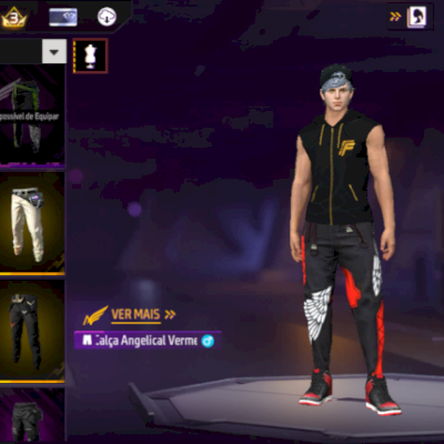 Conta Com Angelical Vermelha