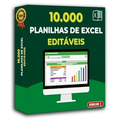 10.000 Planilhas Prontas e Modelos Editáveis para Todos os Nichos – ENVIO AUTO