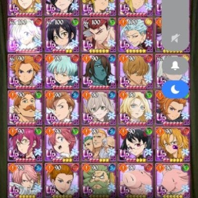 Deadly seven sins  conta