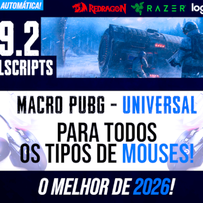 MACRO - PUBG STEAM - (VITALICIO) UNIVERSAL TODOS MOUSES