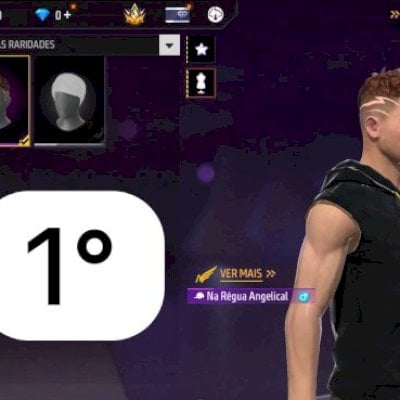 Vendo 3 contas (juntas) free fire/ bio batalha 4+anos