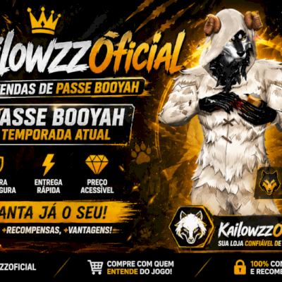 ⭐PASSE BOOYAH JULHO ⭐