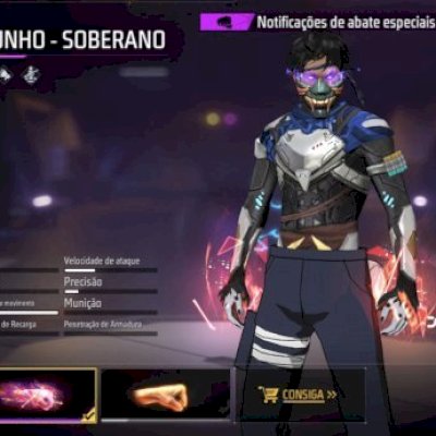 Conta de Free Fire braba pra jogar apostado