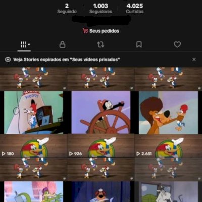 VENDO CONTA DE TIKTOK COM 1000 SEGUIDORES