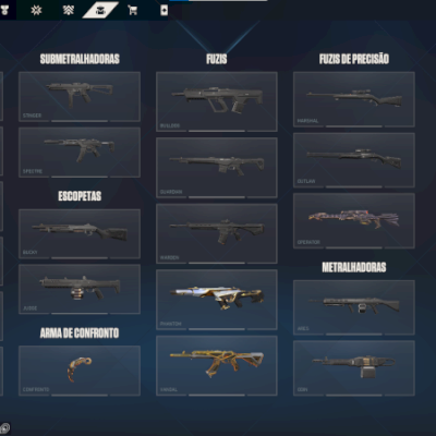 Conta valorant com champions 26, karambit rgx, vandal gaia e +