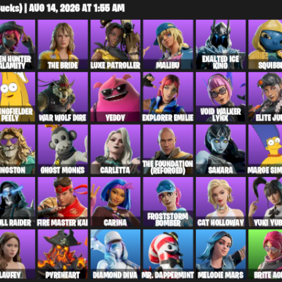 Conta Fortnite muito boa Skins (48 no total), FULL ACESSO