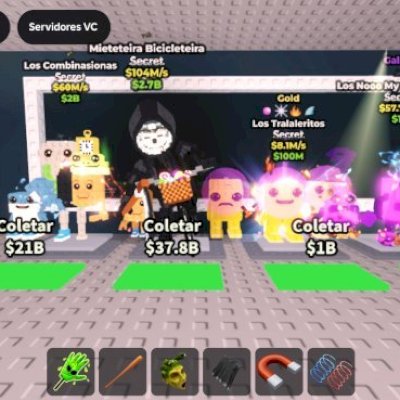 [Preço a negociar]8+ brainrot raros