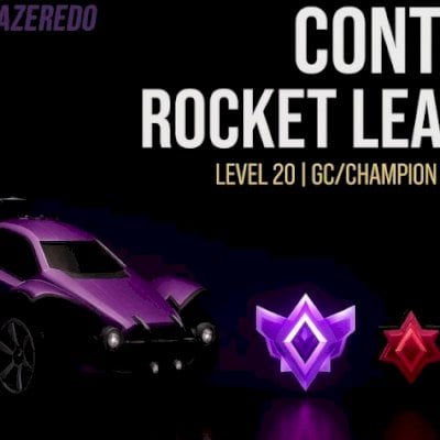 MELHORES CONTAS DE ROCKET LEAGUE |LEVEL 25 PARA RANKED
