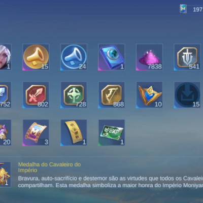 Conta Boa Várias Skins e Herois