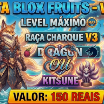 Dragon ou kitsune cdk skul guitar level máximo.