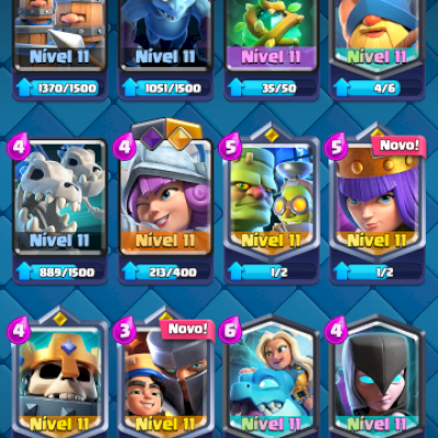 Conta Clash Royale op