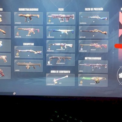 Estou vendendo minha conta valorant
