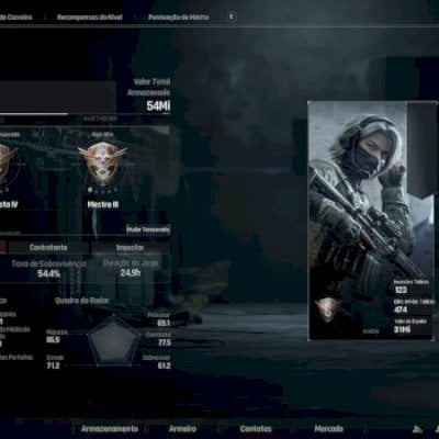 Conta 50kk Milhões Koens Arena Breakout Infinite PC 2026