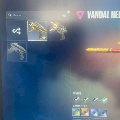 CONTA DE VALORANT COM 2 SKIND DE VANDAL E 1 DE FACA