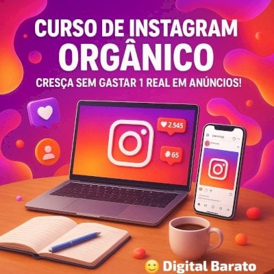 🚀 Curso de Instagram Orgânico 💡 Cresça sem gastar 1 real em anúncios!