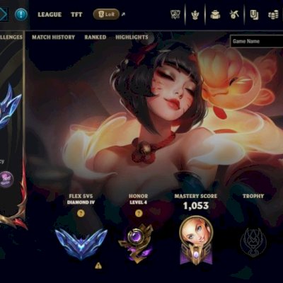 CONTA LEAGUE OF LEGENDS NIVEL 1303 FULL ACESSO 156 CAMPEÕES 432 SKINS 483 EMOTES