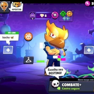 Conta de brawl com 4k de trofeus e 1 prestigio