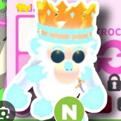 VENDO MACACO-PREGO NOBRE NEON DO ADOPT ME