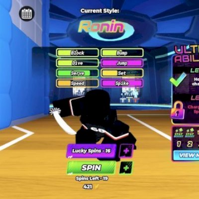Conta de volleyball legends super rara