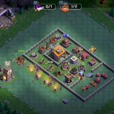 Conta Clash CV 10 quase full