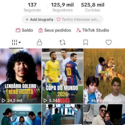 CONTA DO TIKTOK MONETIZADA +125,9K SEGUIDORES (JÁ SACOU +R$ 5.643)