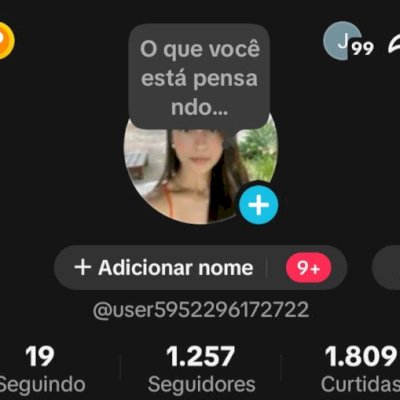 CONTA TIKTOK 1000 SEGUIDORES BR 🇧🇷 PROMOVER+SITE+LIVES+TROCAR NOME ✅