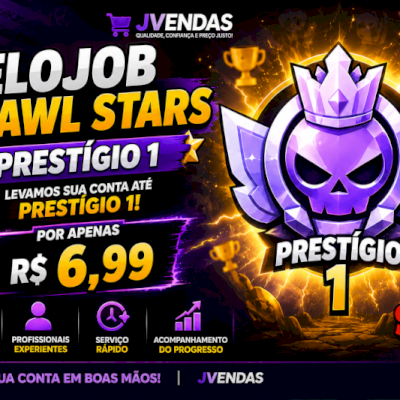 🏆 ELOJOB BRAWL STARS | PRESTÍGIO 1 🔥