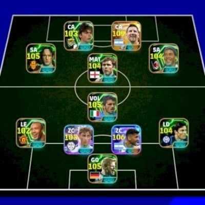 mbl/messi109, romero106, inzaghi, totti, r10, scholes, gattuso, zanetti e +++