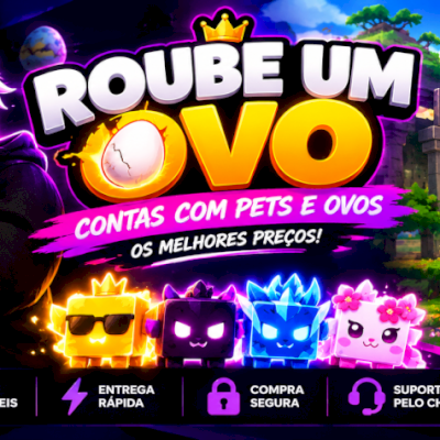 [🐲🔥] CONTAS COM PETS DE 1B/s A 25B/s | STEAL AN EGG 🥚