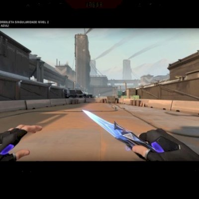 CONTA VALORANT COM VANDAL KURONAMI, VANDAL CHAMPIONS, BUTTERFLY E KARAMBIT