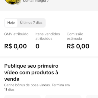 Tiktok Shop Liberado, 1.343 Seguidores / SEM DOC