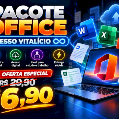 💻 Pacote Office 365  – Acesso Vitalício