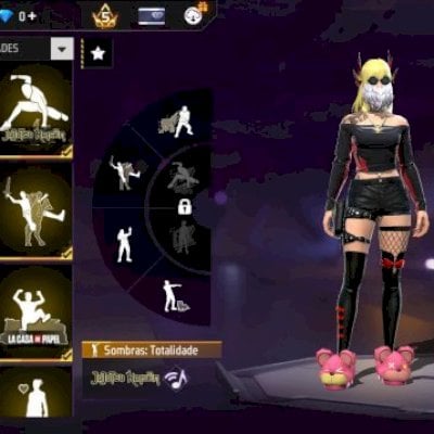 Vendo conta de ff, focado no feminino